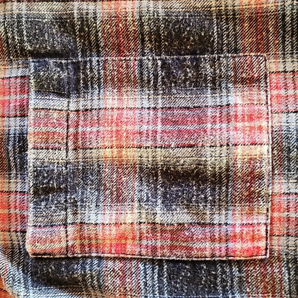 Free People Sequin Western Flannel Top - Picture 12 of 16